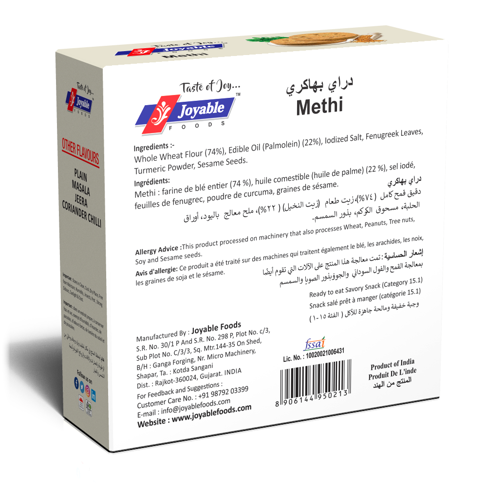 Methi Bhakhri