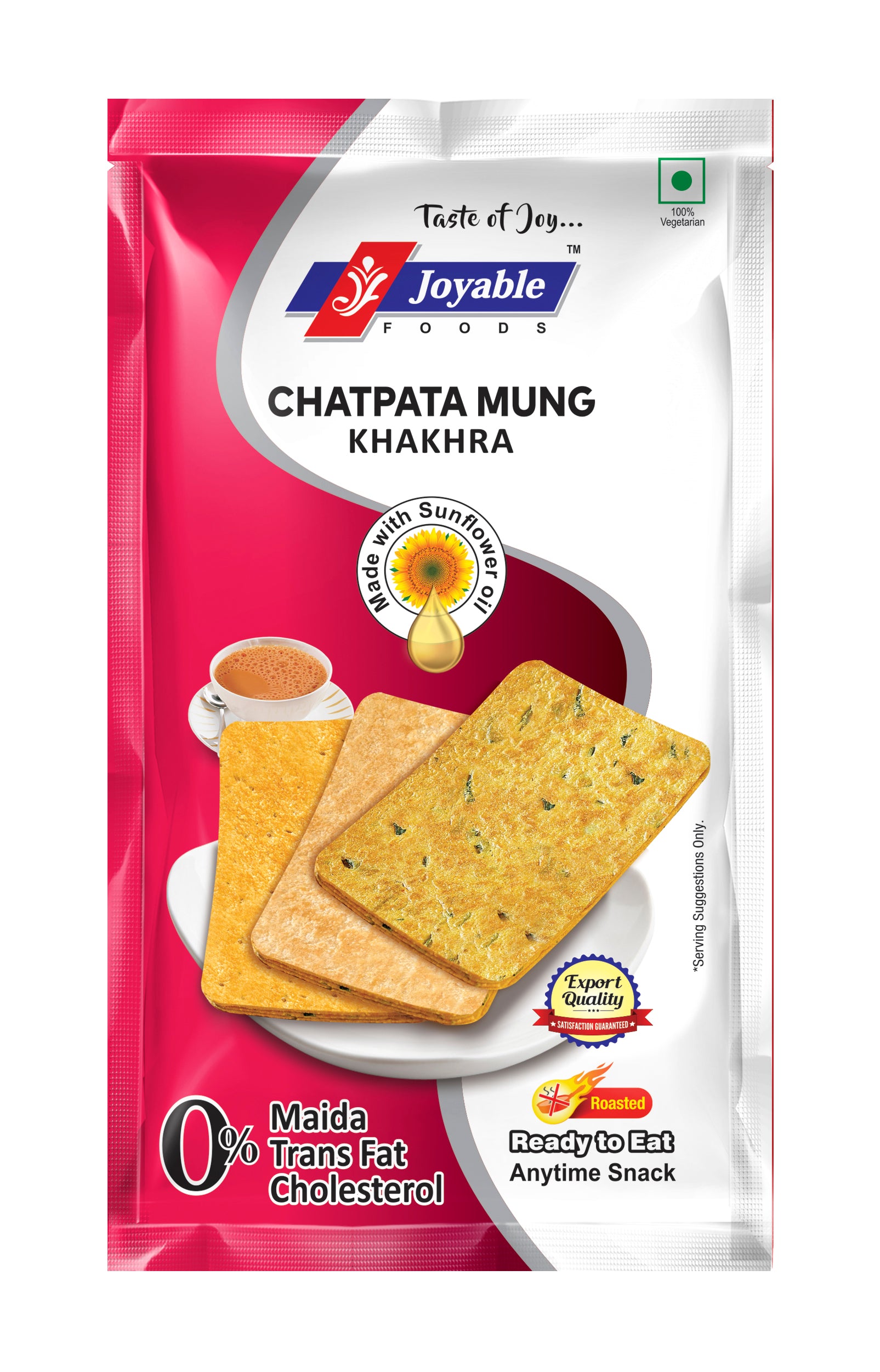 Chatpata Mung  Khakhra Sunflower Oil