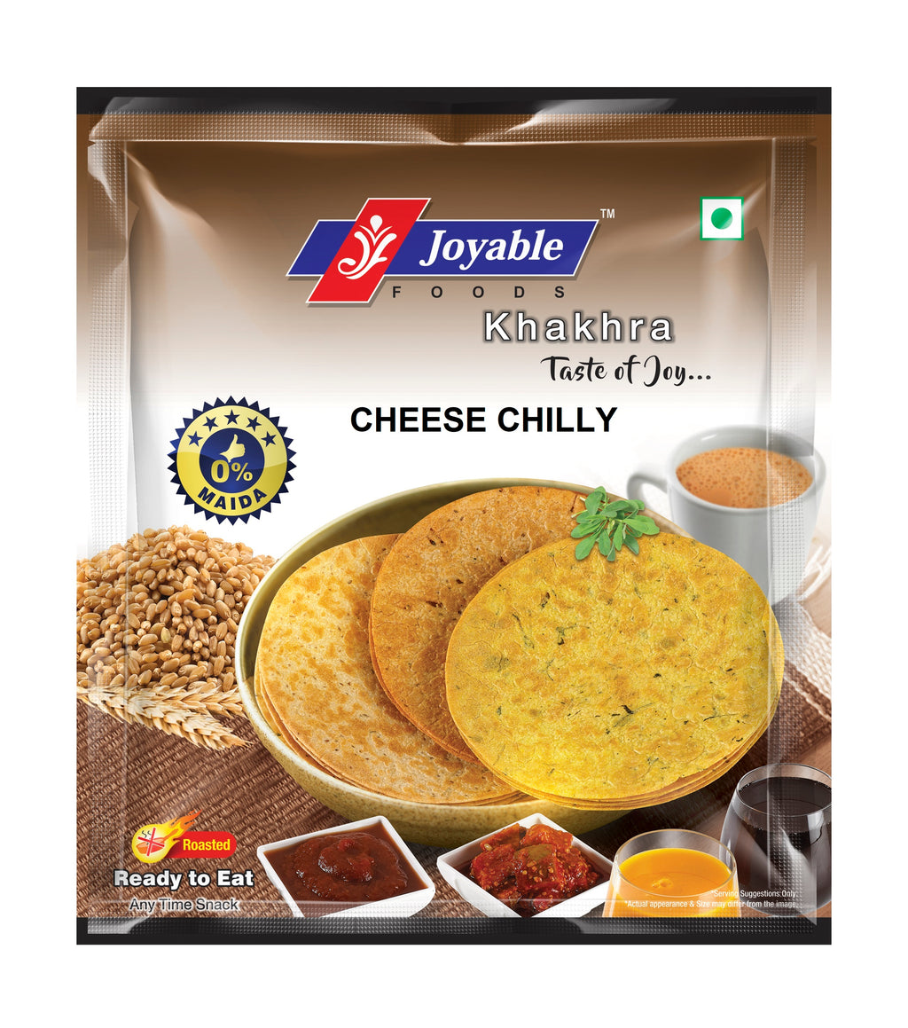 Cheese Chilli Khakhra