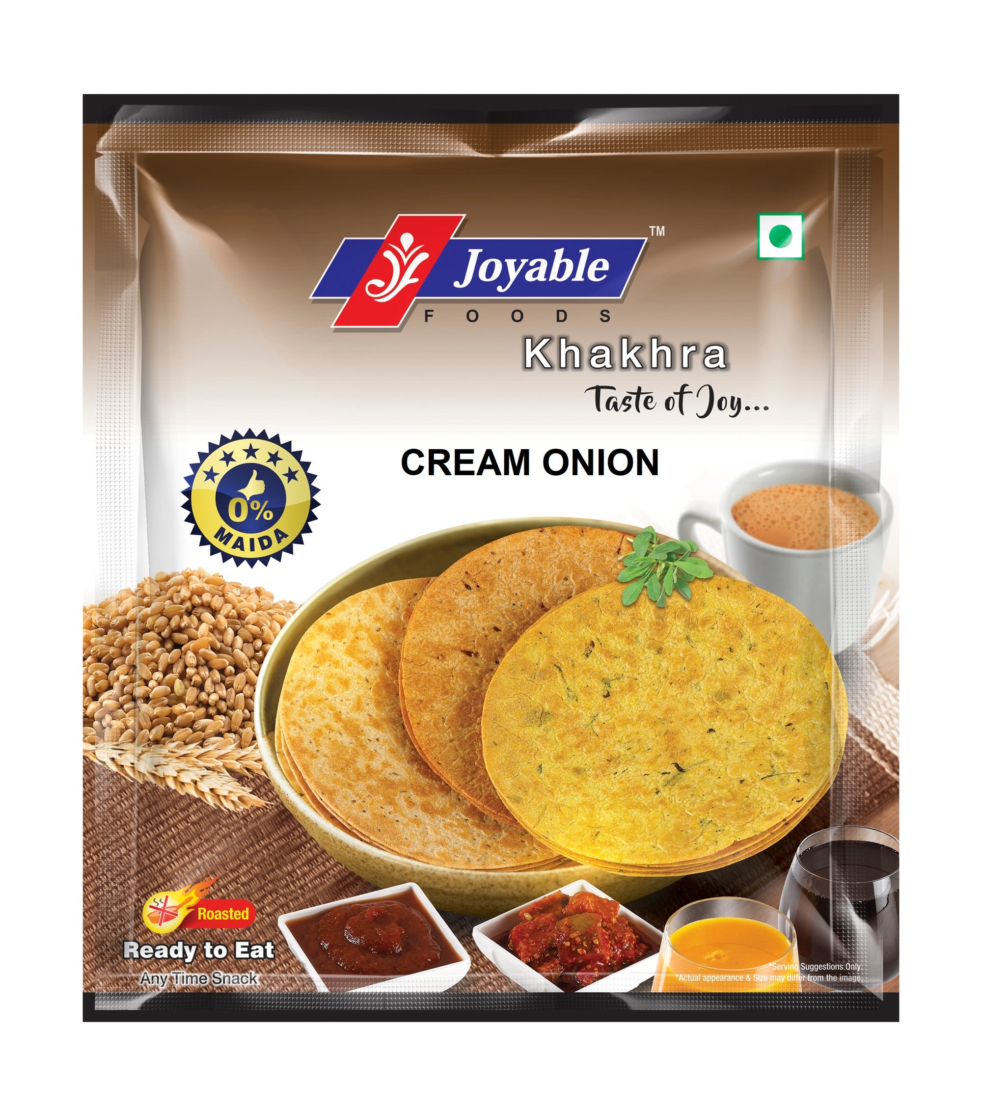 Cream Onion Khakhra