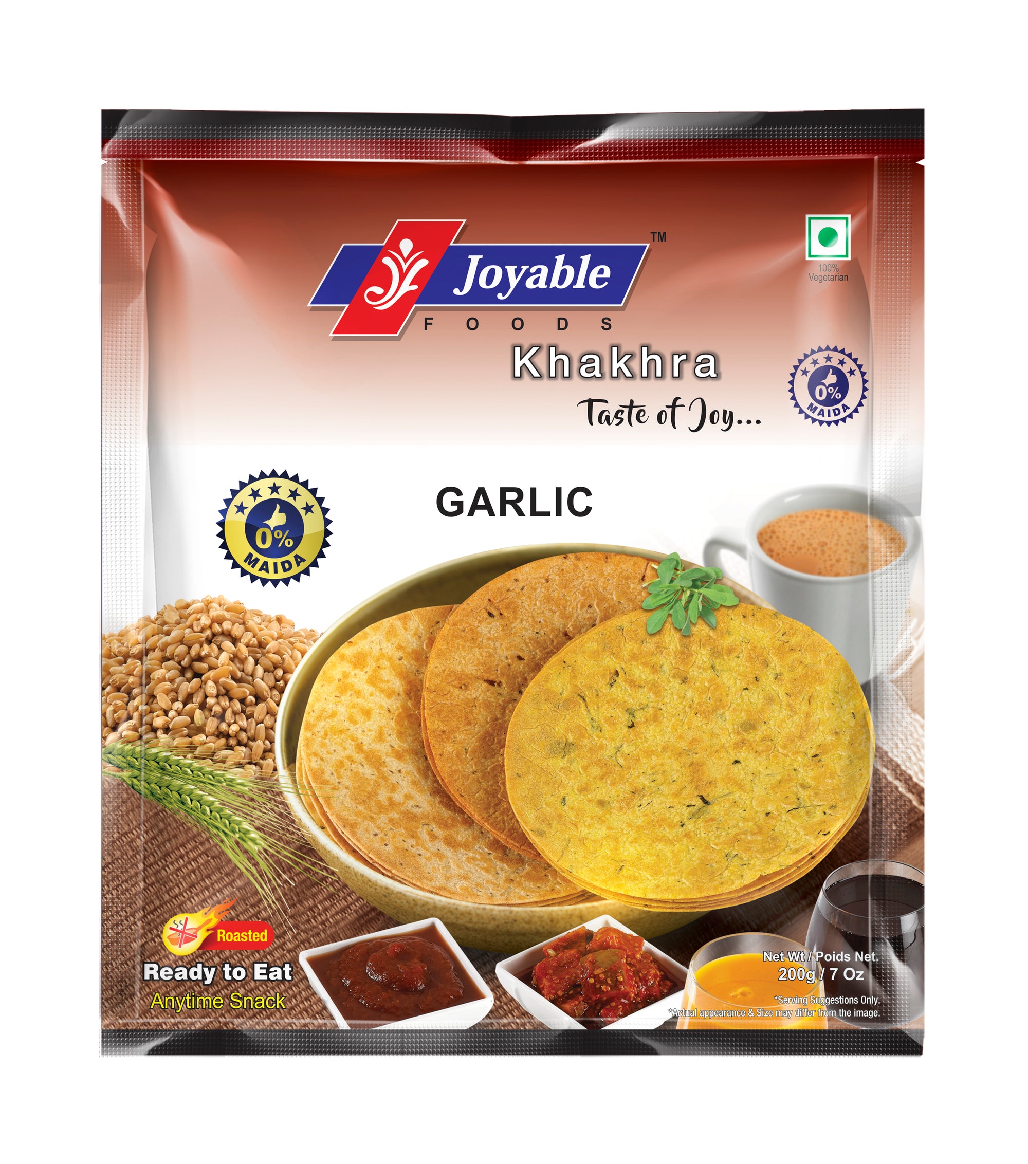Garlic Khakhra