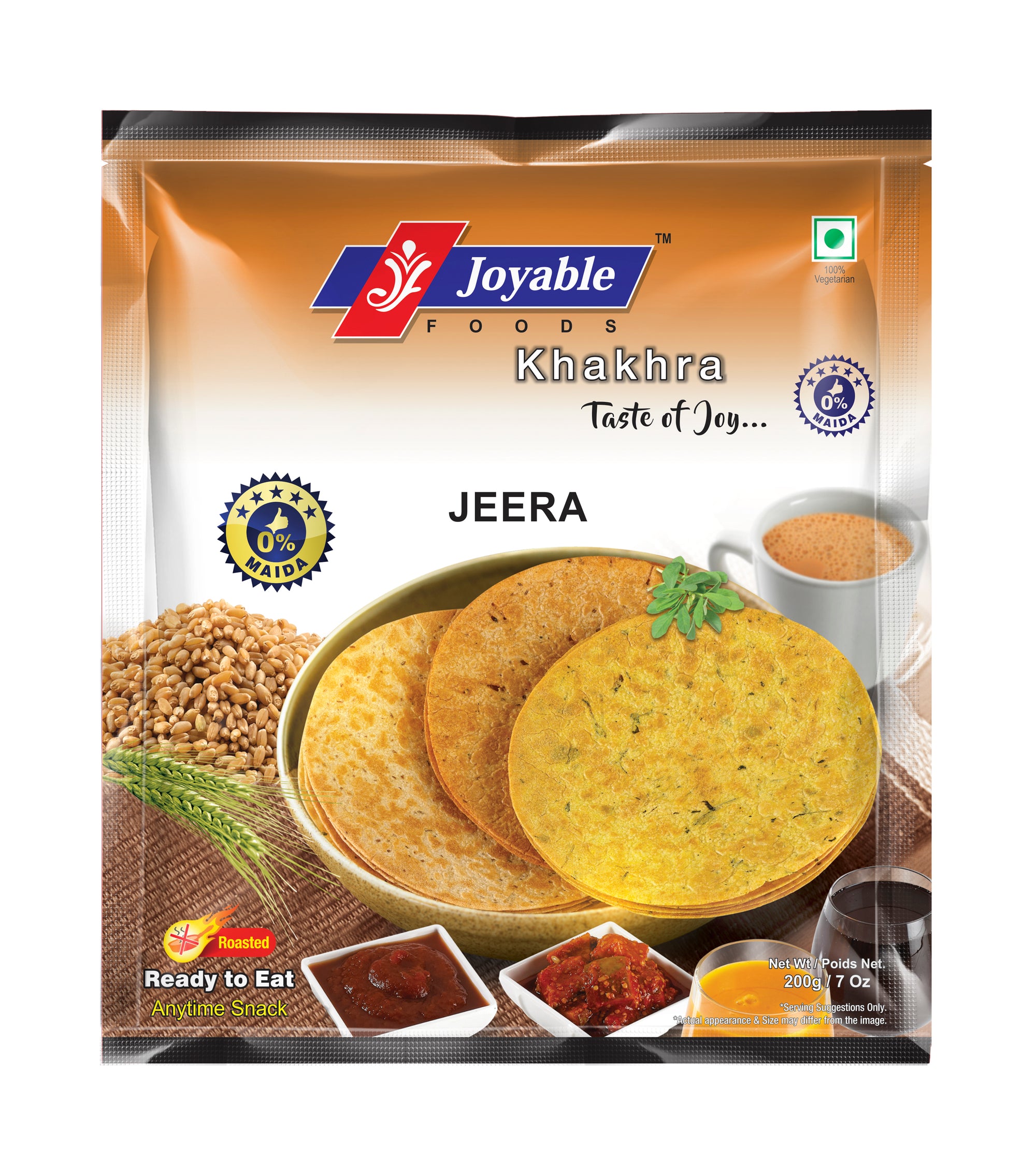 Jeera (Cumin) Khakhra
