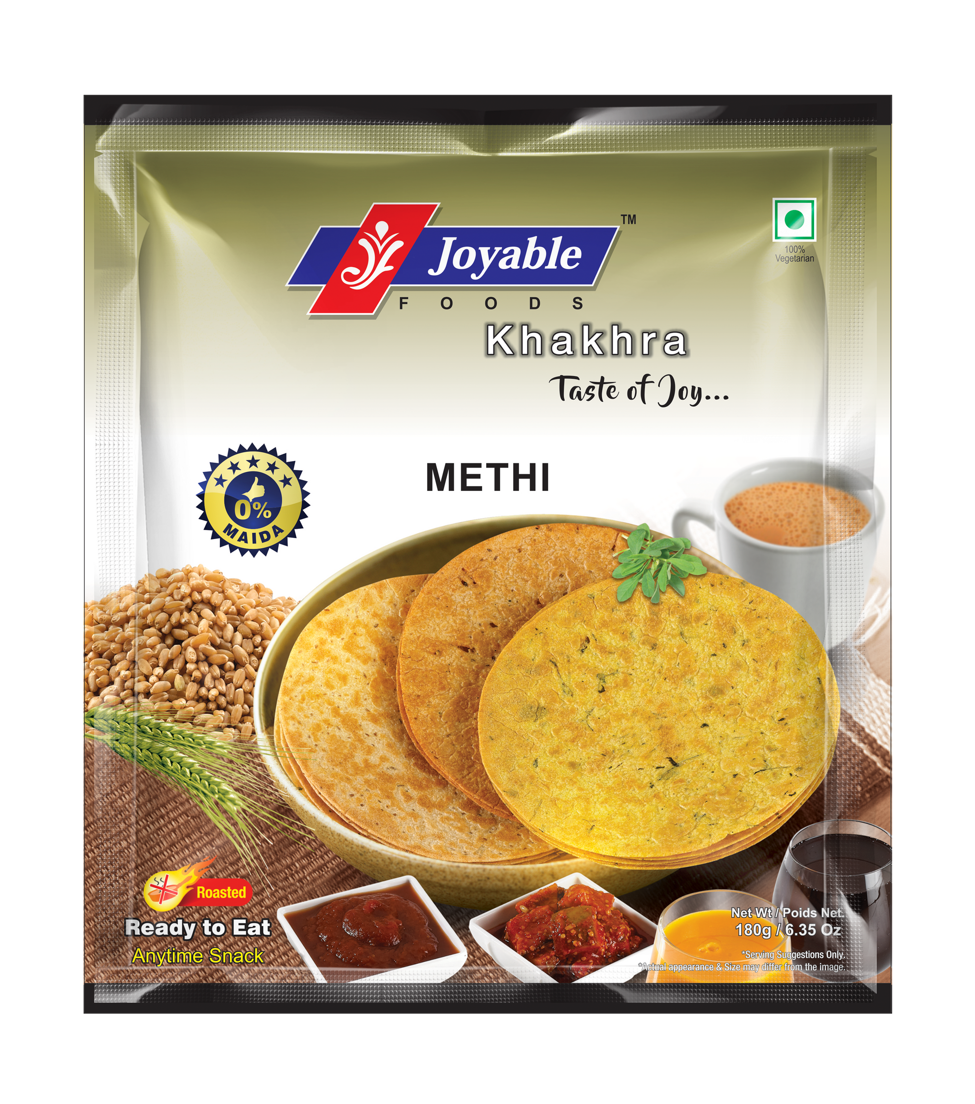 Methi (Fenugreek) Khakhra