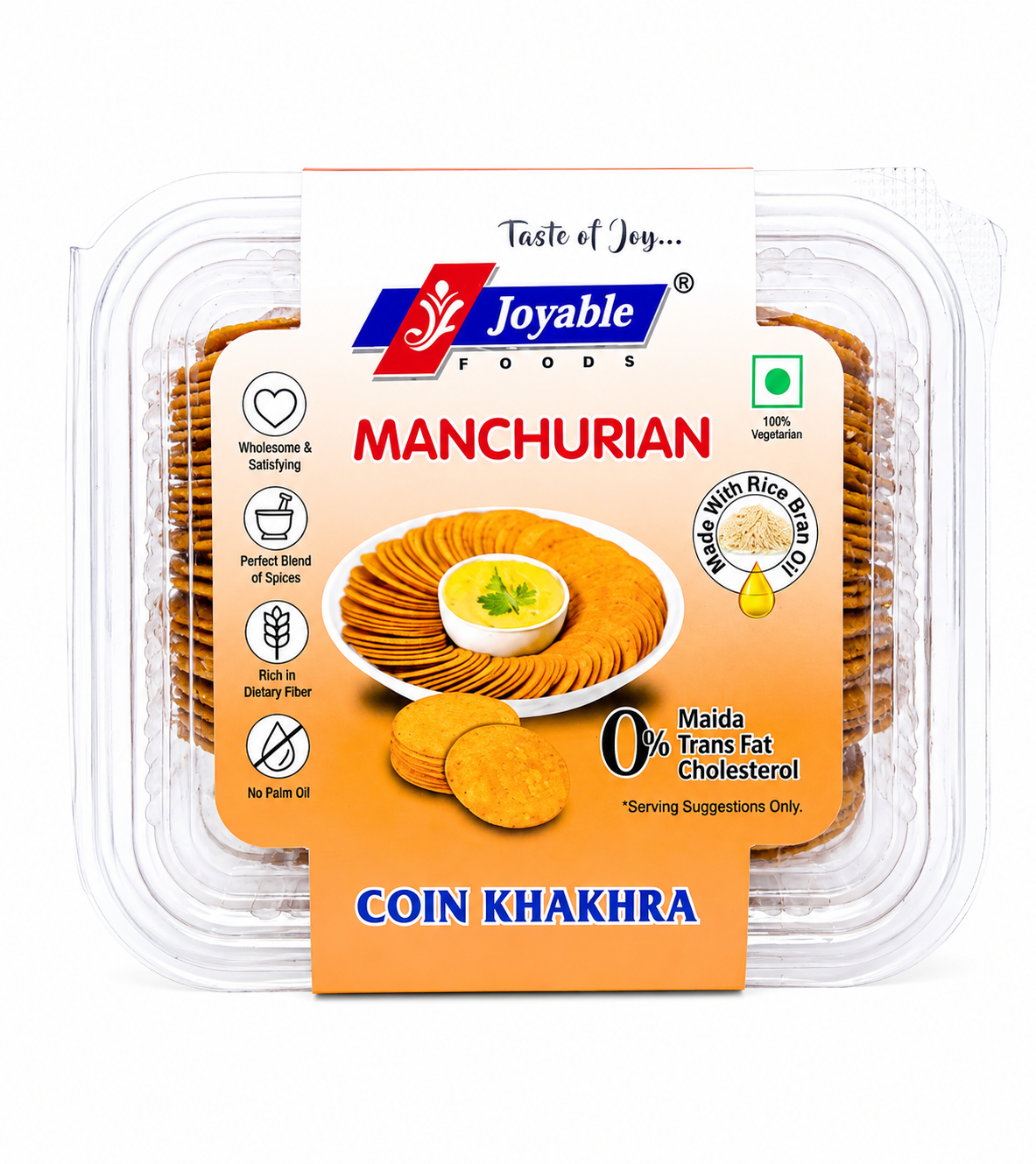ManChurian Coin Khakhra