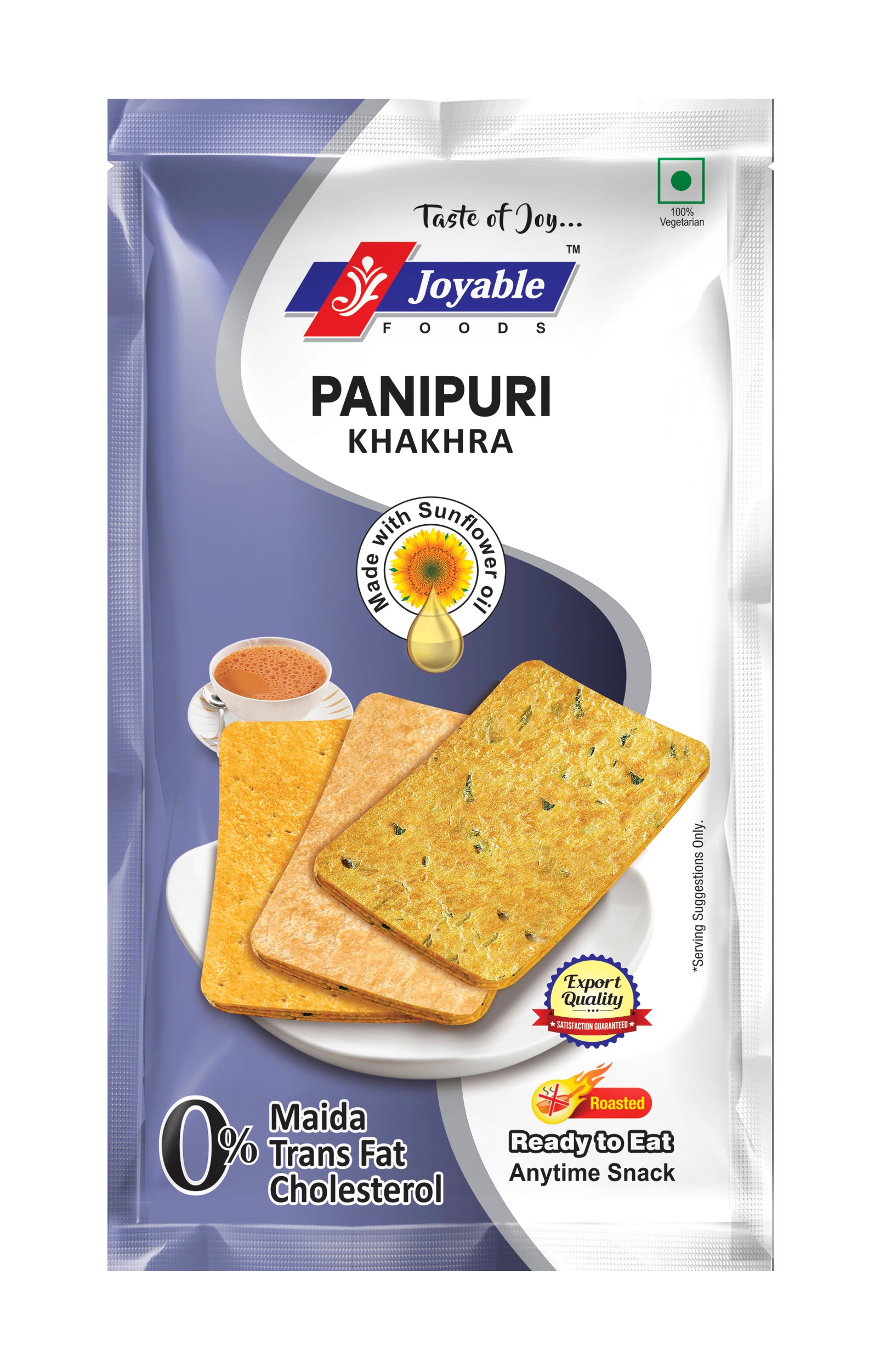 Panipuri  Khakhra Sunflower Oil