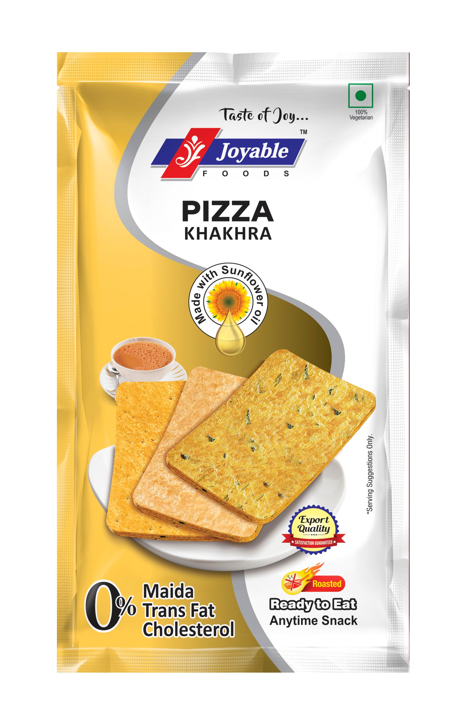 Pizza Khakhra Sunflower Oil
