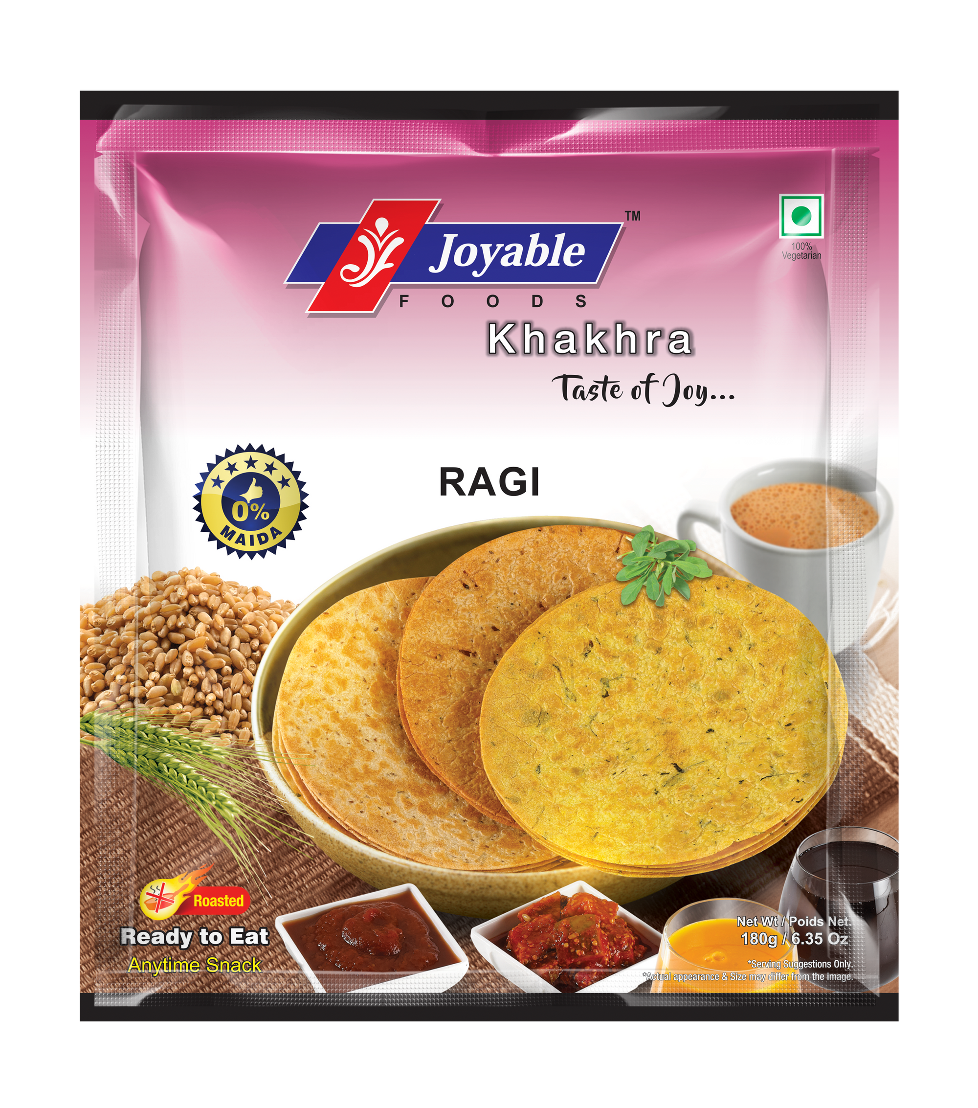 Ragi (Nachani) Khakhra