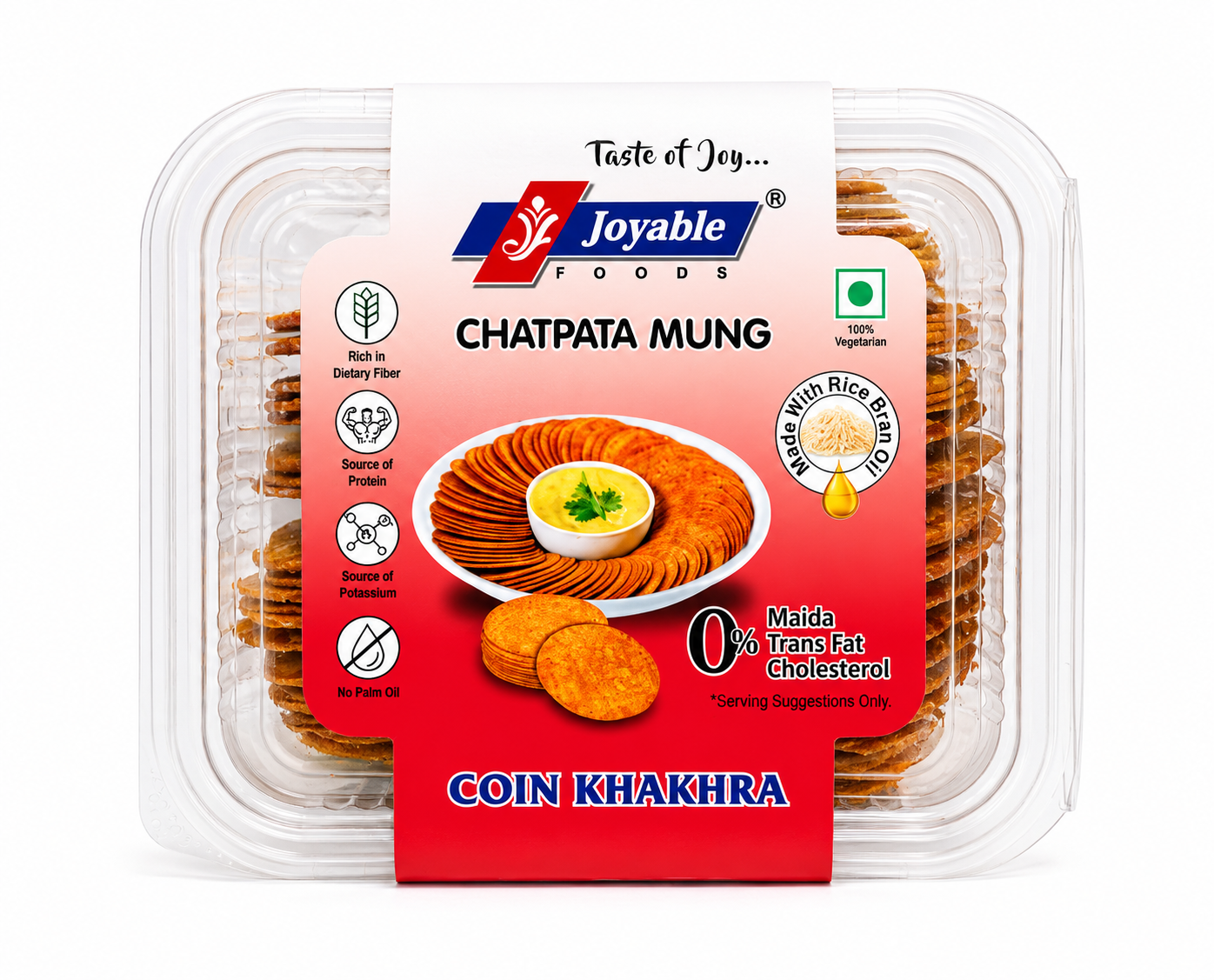 Chatpatamung Coin Khakhra