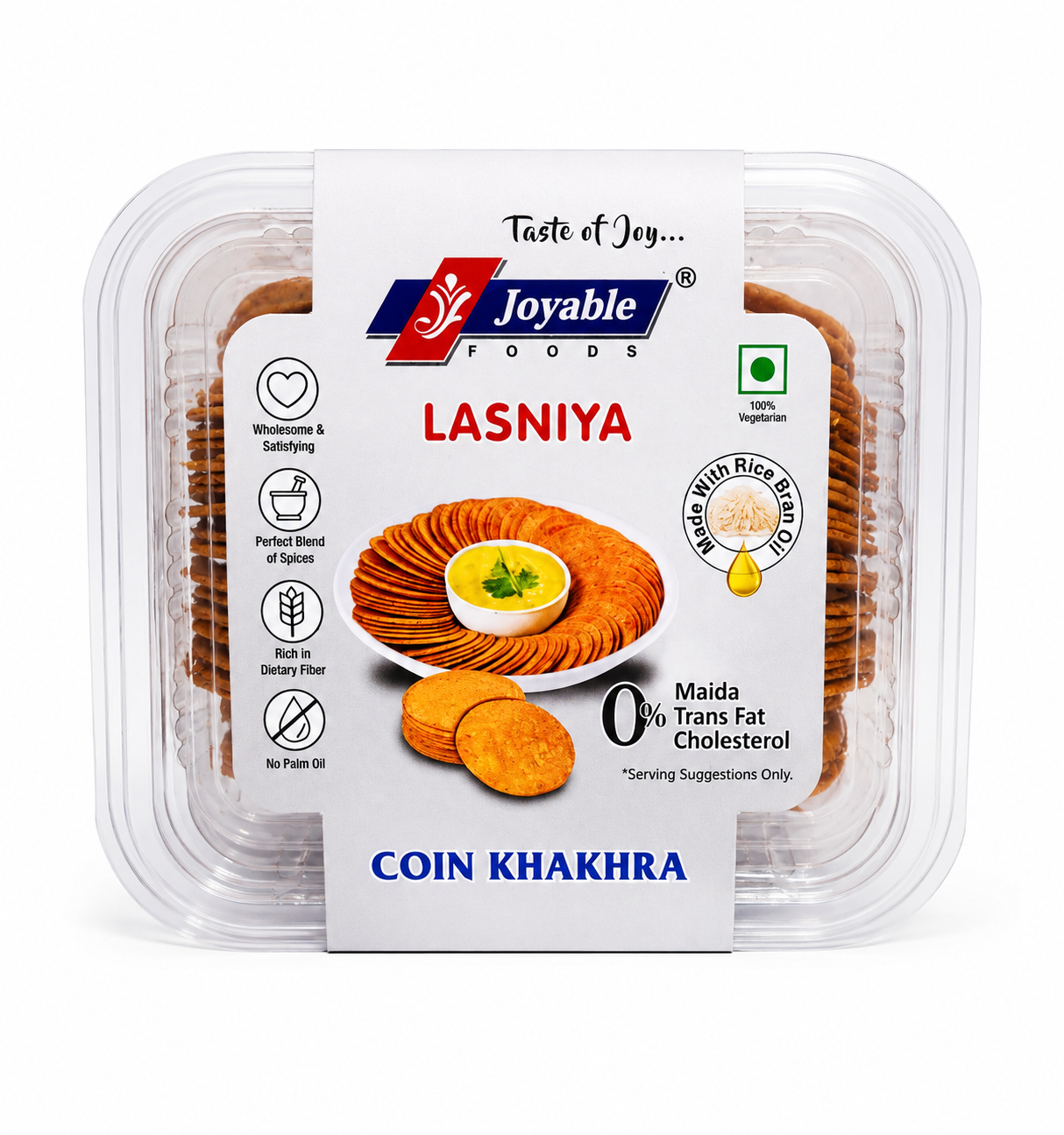 Lasaniya Coin Khakhra