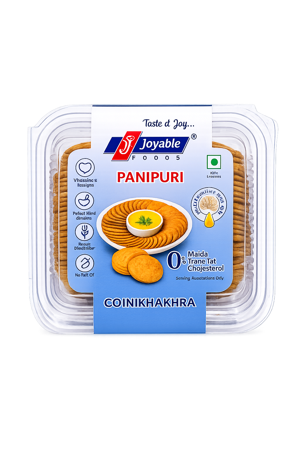 Panipuri Coin Khakhra