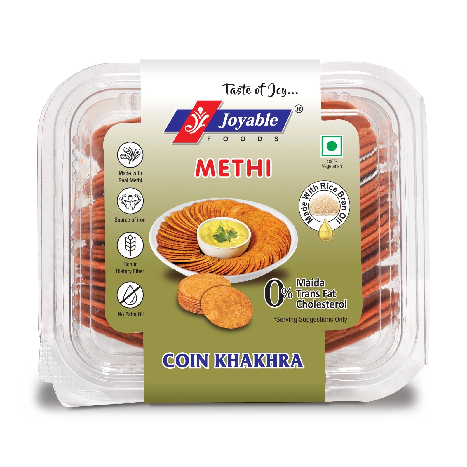 Methi Coin Khakhra