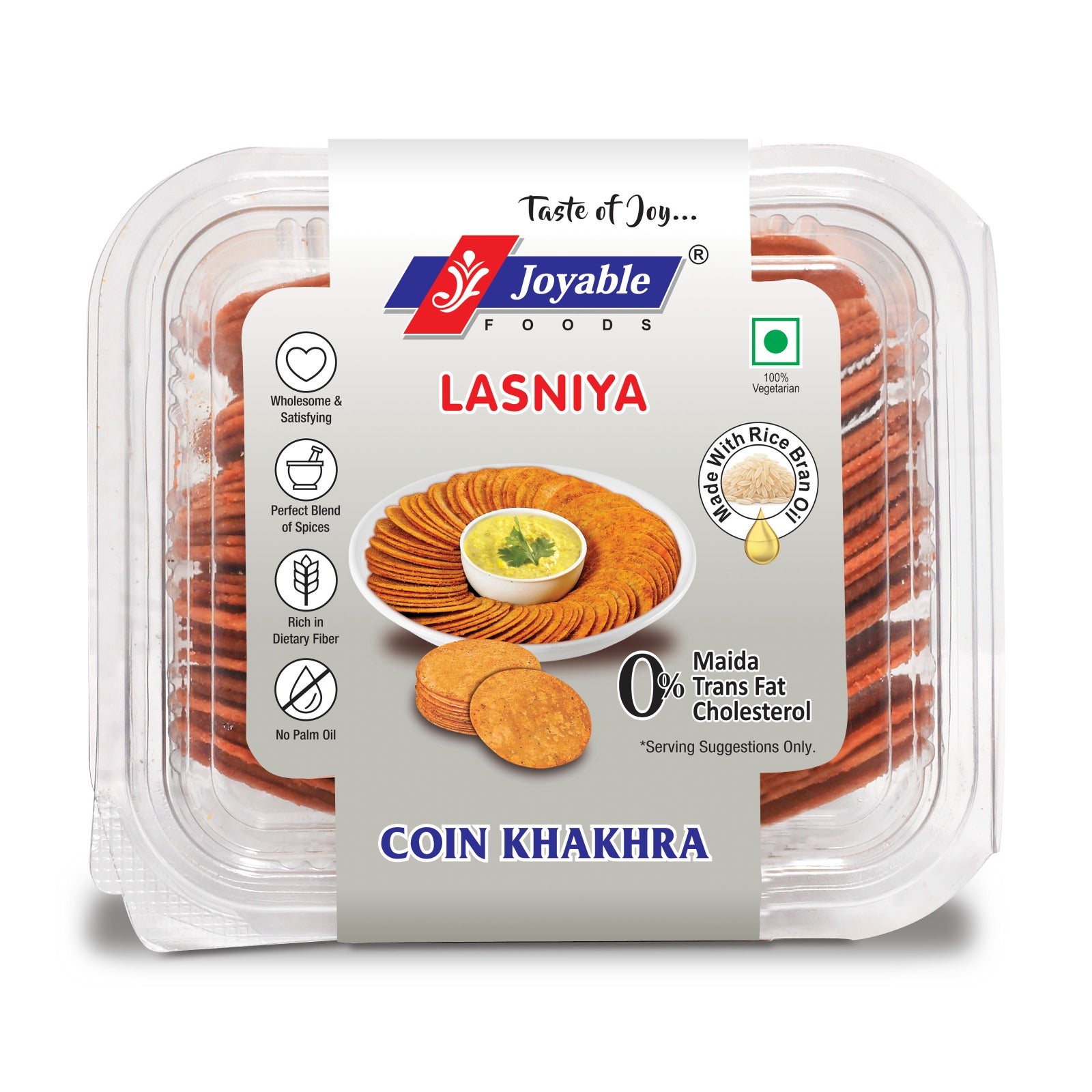 Lasaniya Coin Khakhra