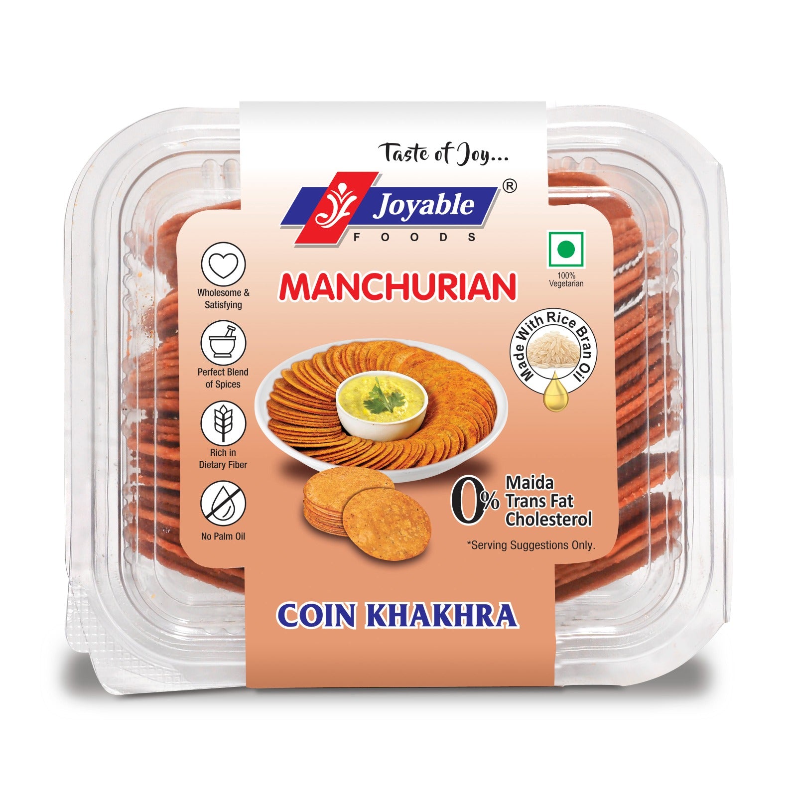 ManChurian Coin Khakhra