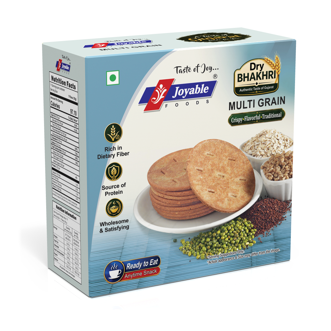 Multi grain Bhakhri