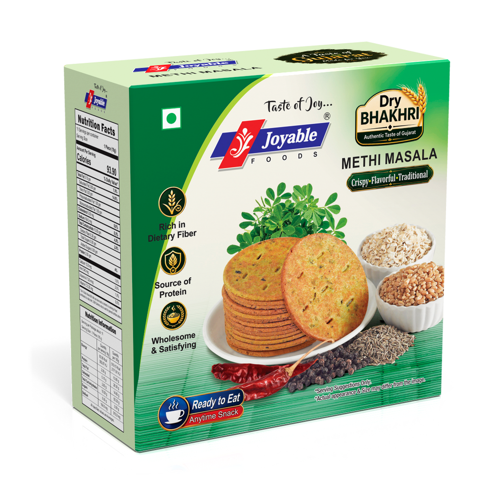 Methi Masala Bhakhri