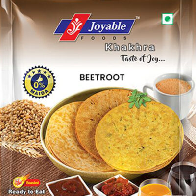 Beetroot Flavour Khakhra By Joyablefoods