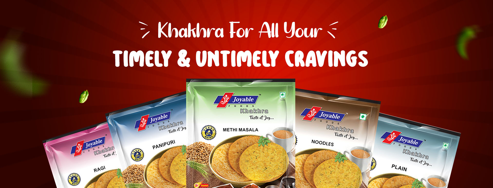 Enjoy snacking time with tasty khakhras