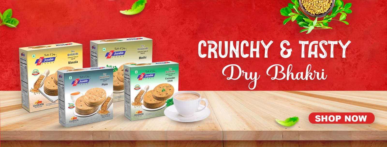 Dry Bhakhri Snacks By Joyable Foods